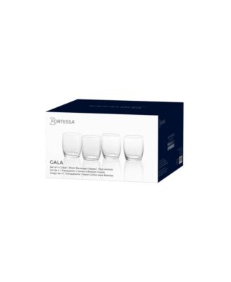 Gala Short Beverage Glasses, Set of 4