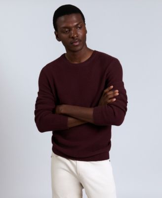 Men's Popcorn Crewneck Sweater