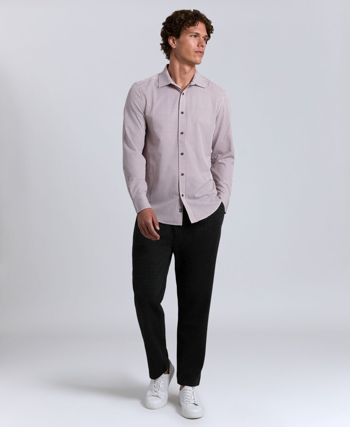 Мужская приталенная рубашка для выступлений