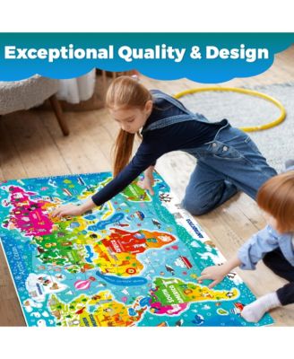 2x3 FT Giant Floor Puzzles for Kids Ages 4-6