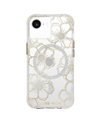 Floral Gems MagSafe Case for Apple iPhone 16e / iPhone 15 / iPhone 14 / iPhone 13