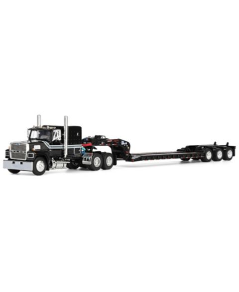 Детская игрушка First Gear 1/64 Scale Ford LTL 9000 Fontaine Magnitude Tri-Axle Lowboy Trailer Diecast Collectible