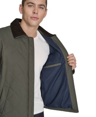 Men's Diamond Quilted Jacket