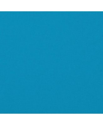 Sun Lounger Cushion Blue 78.7"x27.6"x1.2" Fabric