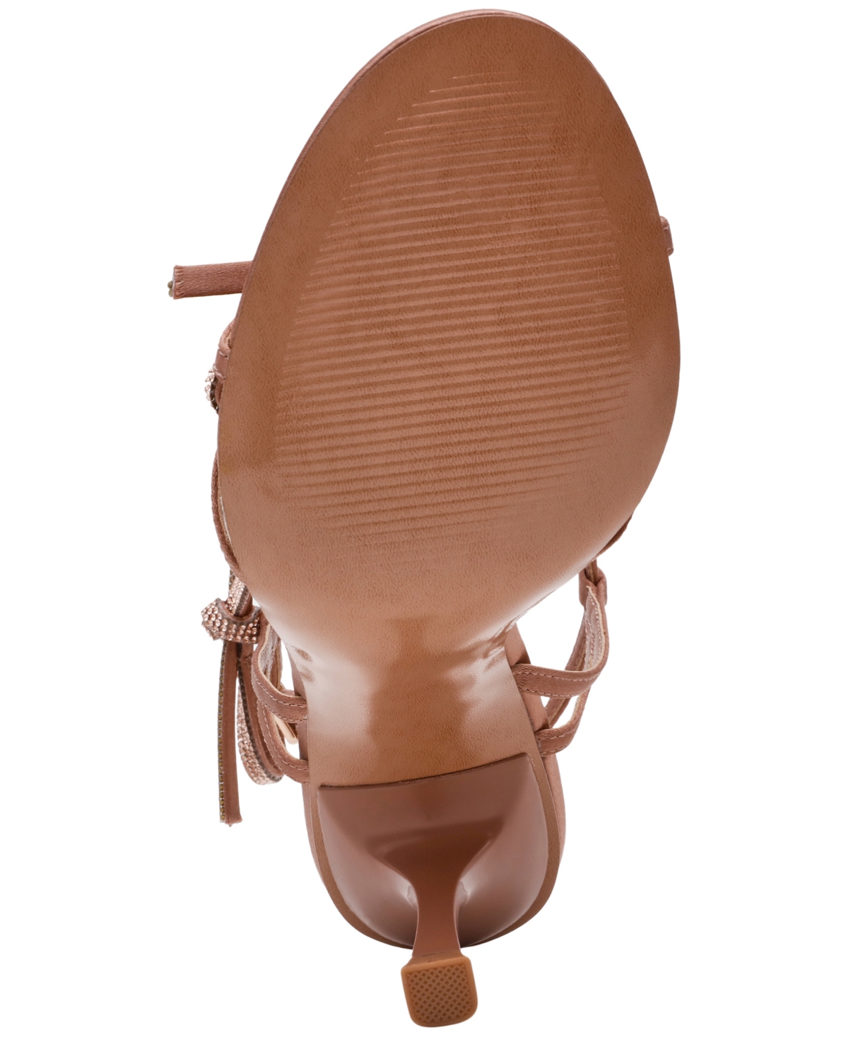 Steve Madden Women's Nixon-r High-heel Bow Dress Sandals In Brown