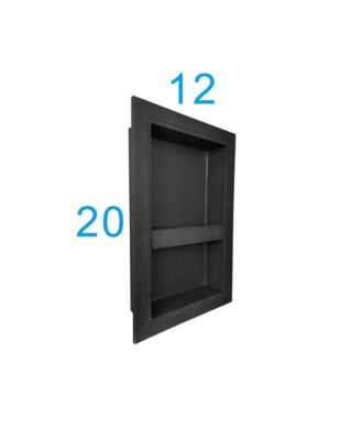 Rain Shower Head, Hand Shower Head, Water Control Valve, Shower Bracket, Hose and Niche Shower System