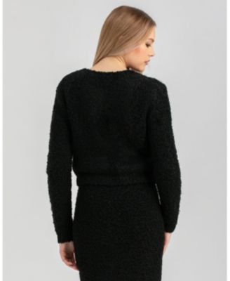 Maternity Button-Front Cardigan Courchevel with Pockets