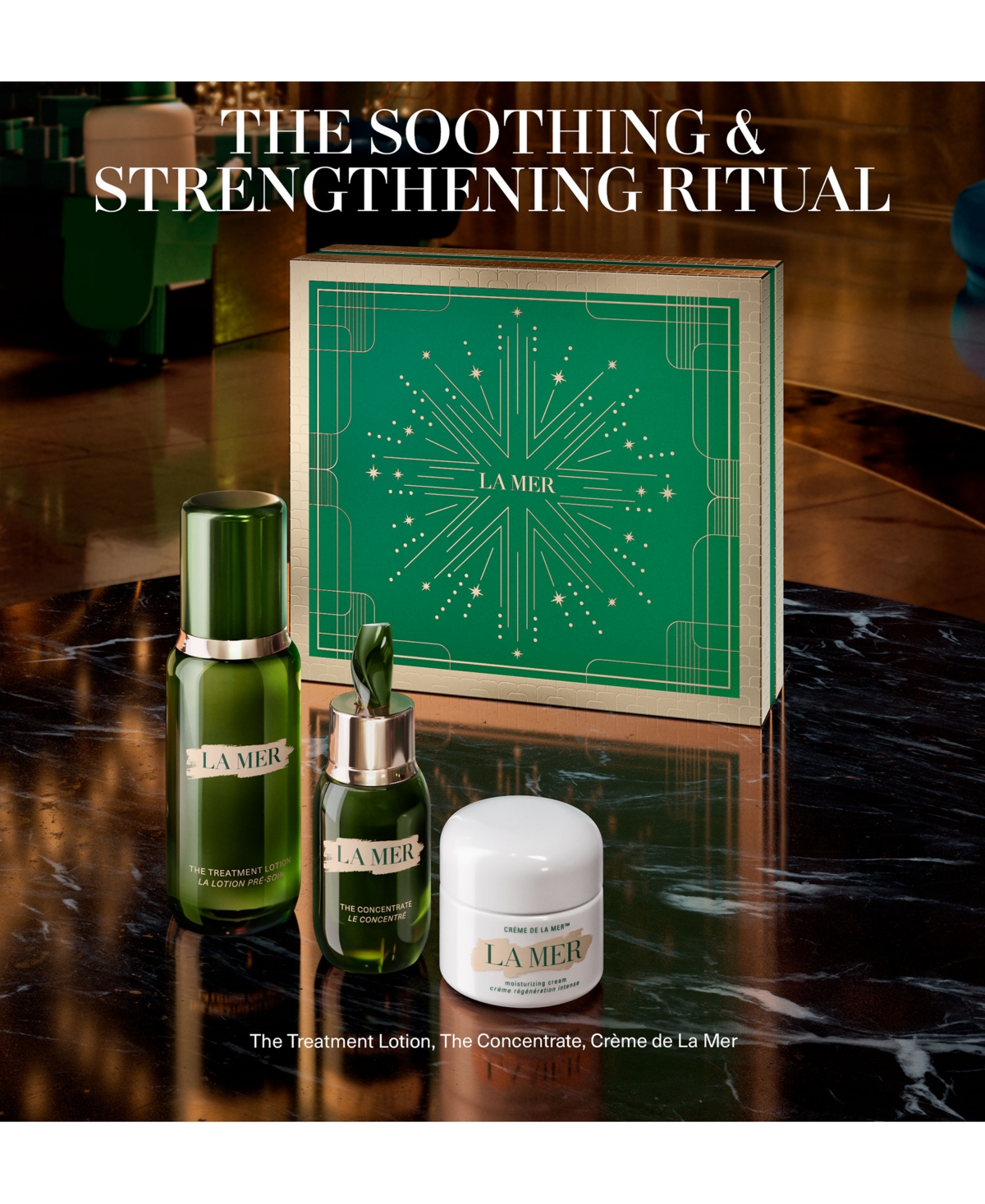 La Mer 3-pc. The Soothing And Strengthening Ritual Skin Care Set In Transparent