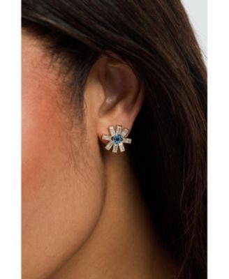 Evil Eye Statement Stud