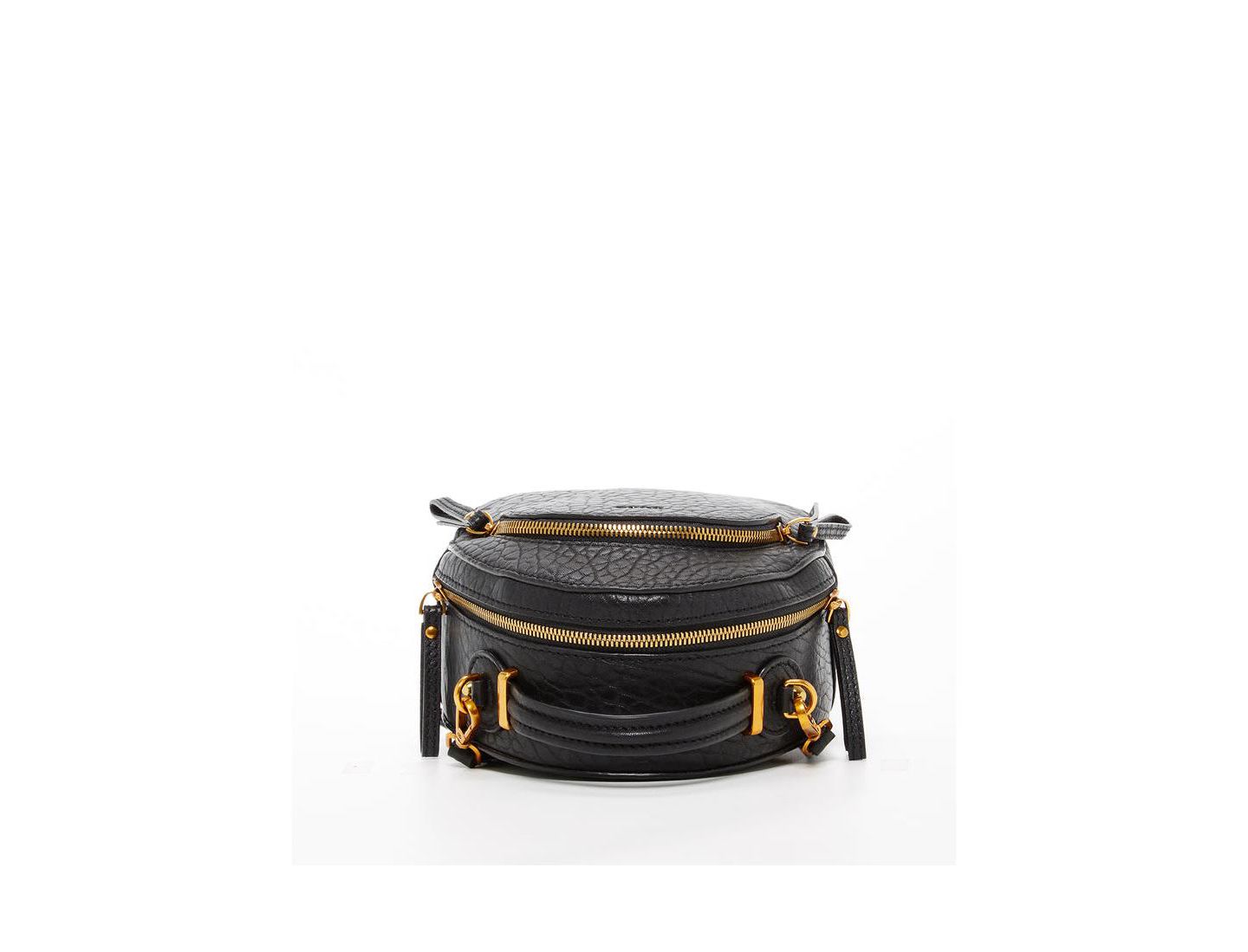 Рюкзак SUSU Small Black Leather Purse for Women Convertible Crossbody Bag Handbag, цвет: Чёрный — фото 8