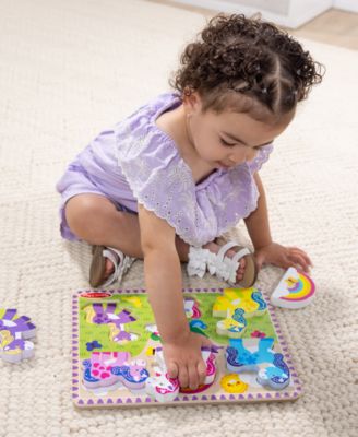Melissa & Doug Unicorn Chunky Puzzle