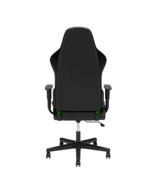 Racing Style High Back PC Computer Desk Office Chair - Green