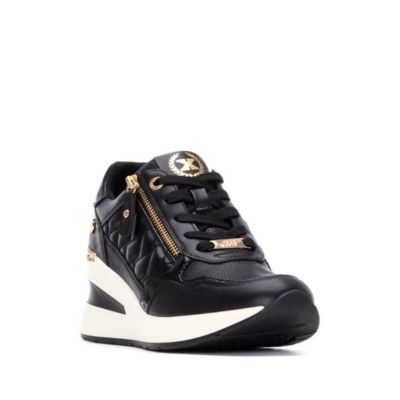Women's Quilted Wedge Sneakers