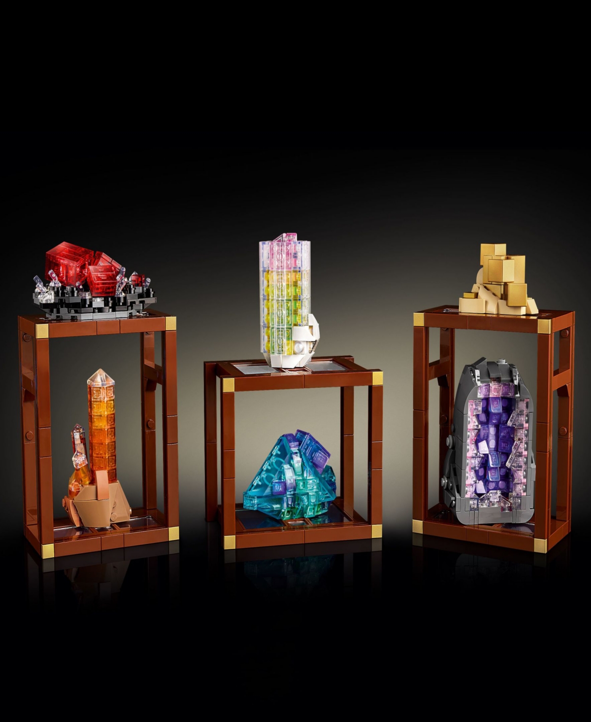 Lego Ideas Mineral Collection Building Set for Adults 21362, 880 Pieces