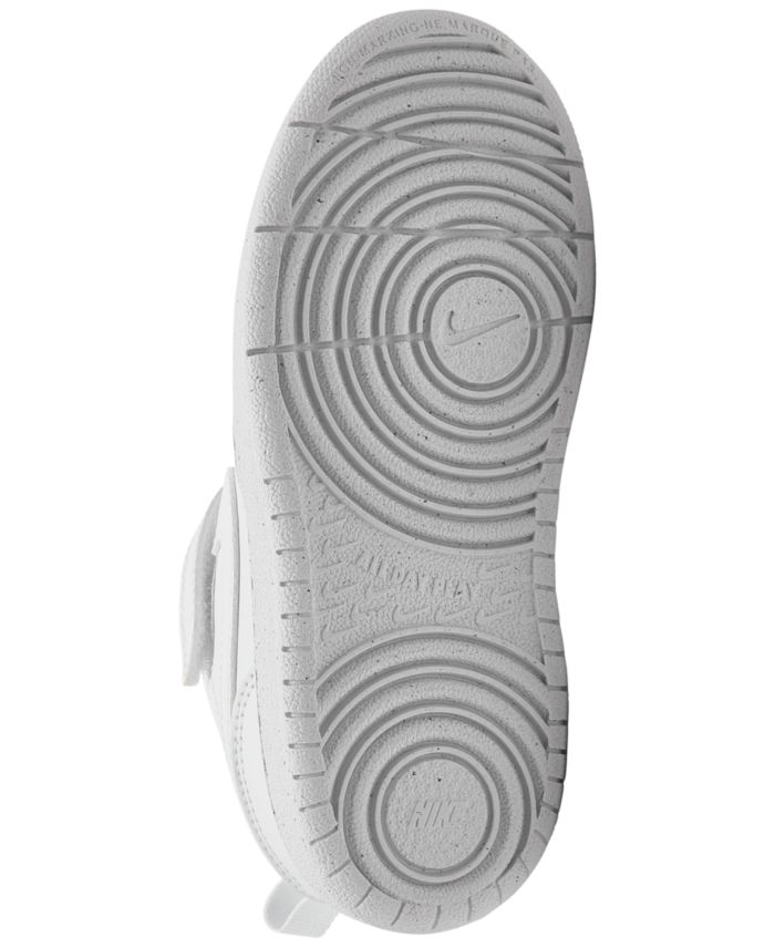Nike Toddler Court Borough Low Recraft Adjustable Strap Casual Sneakers
