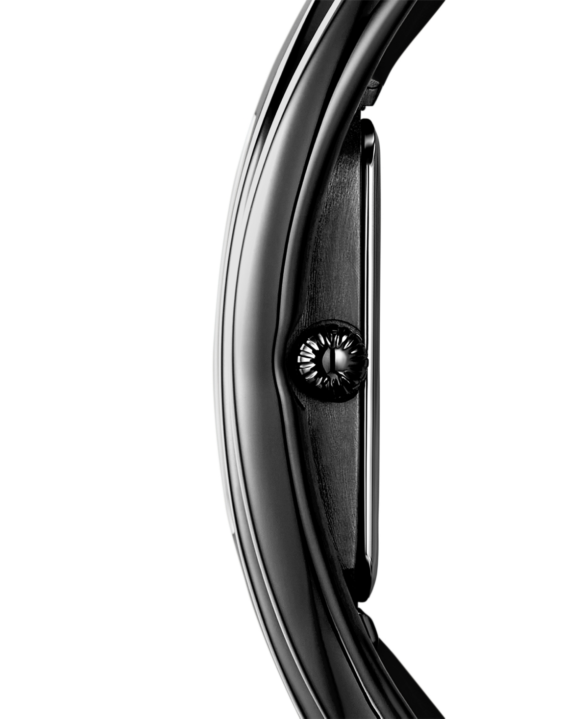 Diesel Women's Wrap-d Quartz Three-Hand Black Leather Watch, 44mm