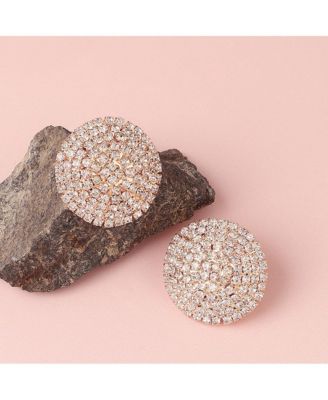 Women's Circular Stud Earrings