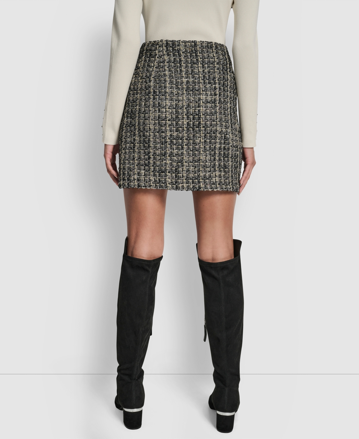 Dkny Jeans Women's Back Darts Mini Skirt