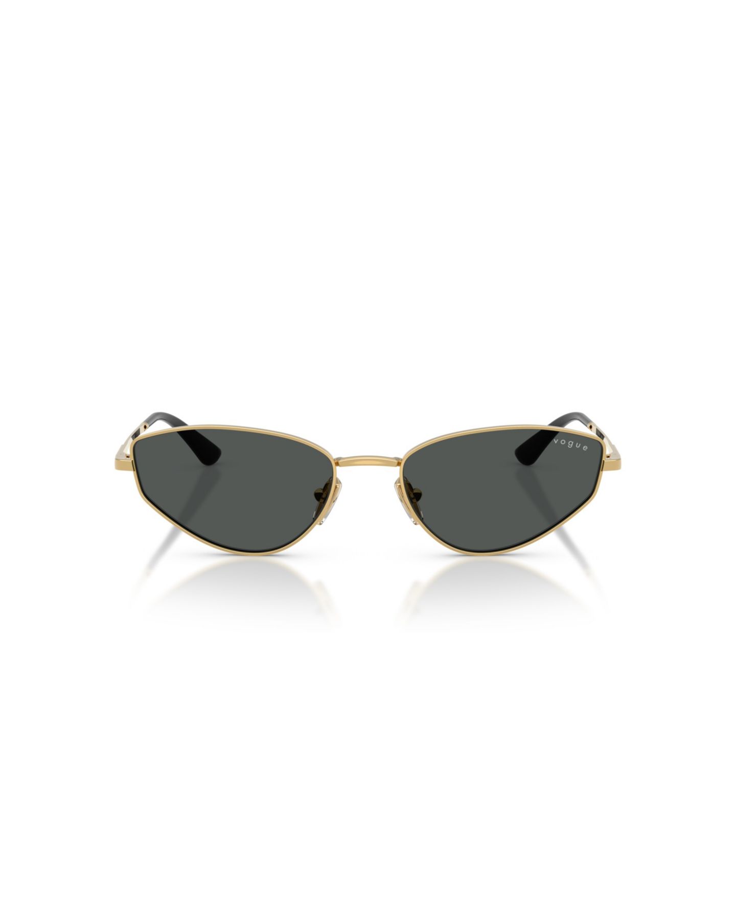 Женские солнцезащитные очки Vogue Eyewear Cat Eye Sunglasses, VO4339S, цвет: Золотой — фото 2