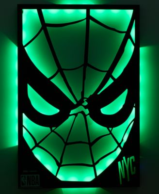 Spider-Man Color-Changing LED Wall Sign, Macy's Exclusive