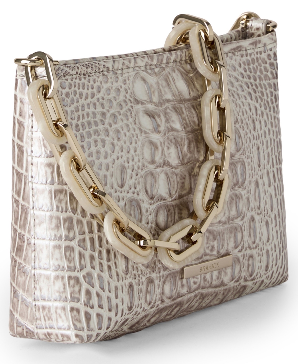Brahmin Mod Lorelei Small Leather Chain Shoulder Bag
