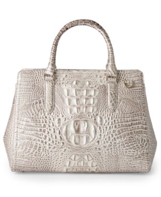 Finley Medium Leather Satchel Bag