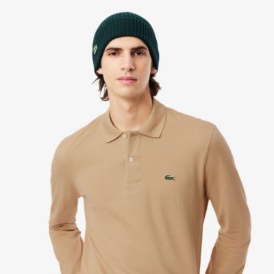 Men's Classic Fit Long-Sleeve Polo Shirt