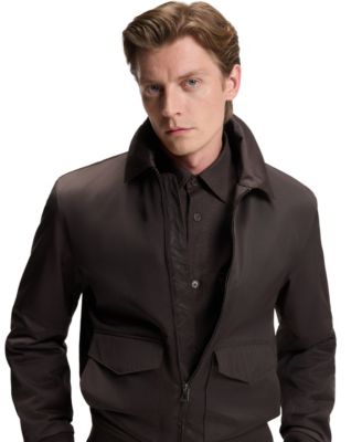 Men's BECKHAM x BOSS Water-Repellent Twill Jacket