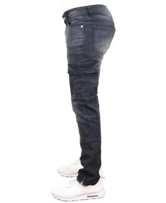 Men's Stretch Cargo Pocket Jeans