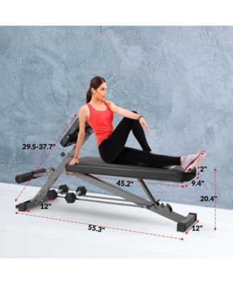 Multi Functional Weight Training Exercise Bench for Full Body Workout