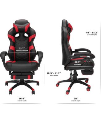 Gaming Chairs For Adults With Headrest Pillow