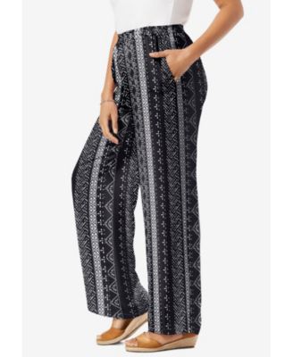 Women's Within Tall Pull-On Elastic Waist Soft Pants