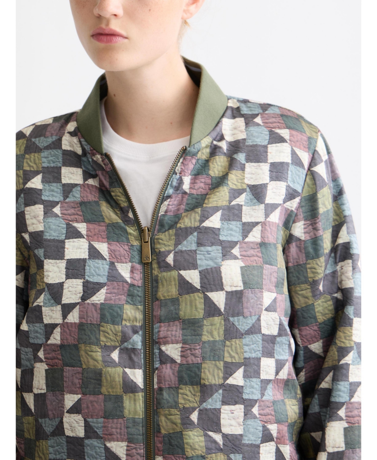 Scotch & Soda Women's Reversible Quilted Bomber