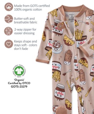 Baby Boys Scout 2-Way Zip Footed Sleep and Play Coveralls