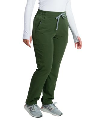 Women's Ariana Mid-rise Slim Straight Scrub Pant
