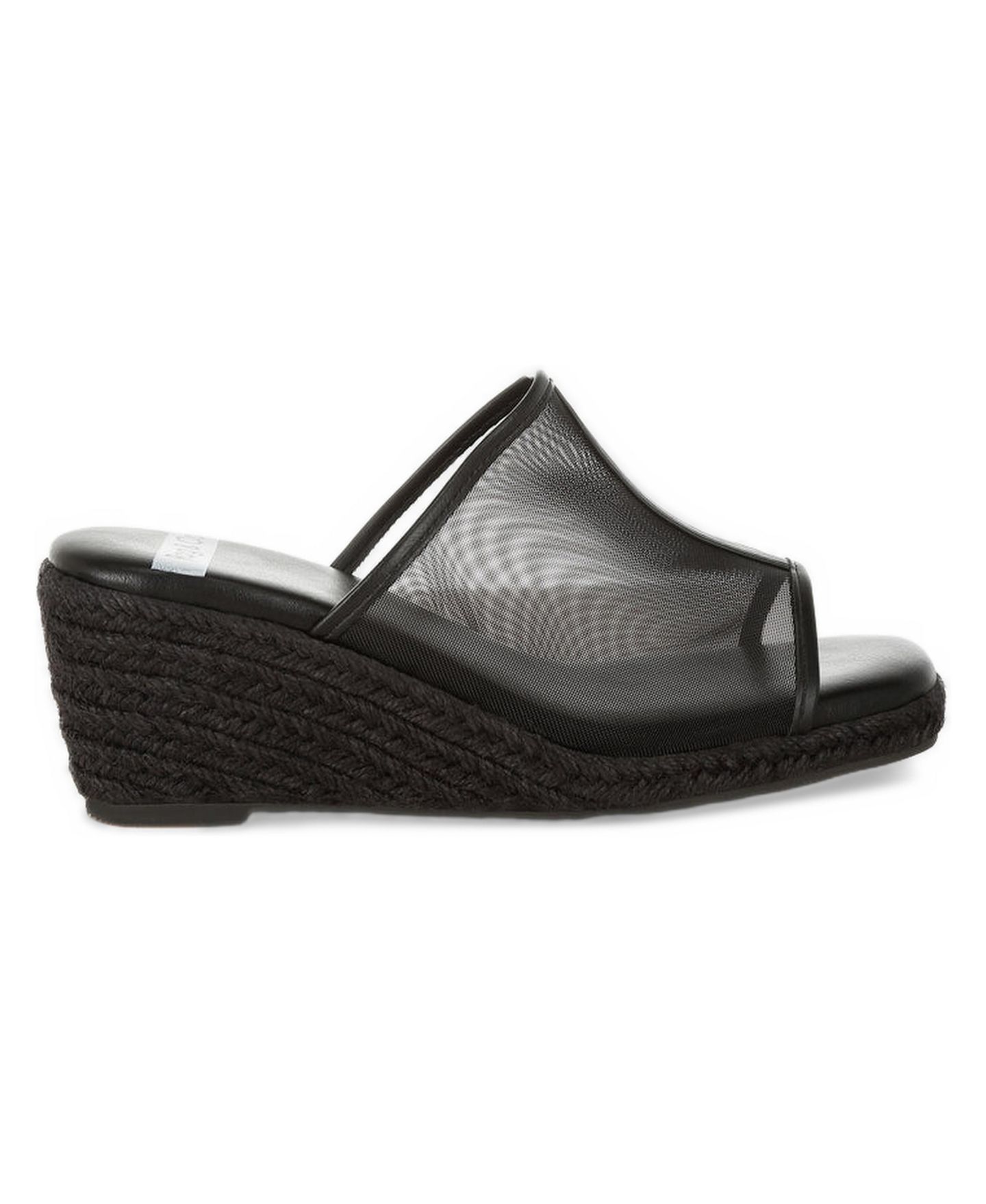 Женские сабо на танкетке Rag & Co Seraphine из дышащей сетки, цвет: Чёрный сетчатый — фото 2