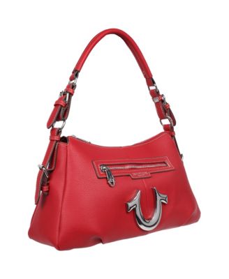 Zip Chain Soft Satchel