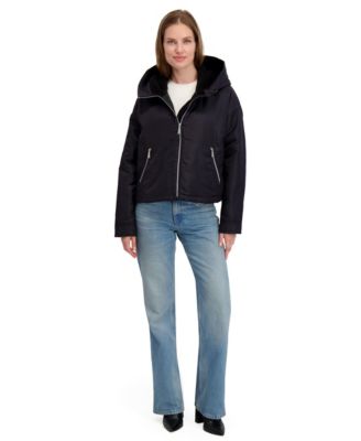 Women's Hooded Bomber Jacket