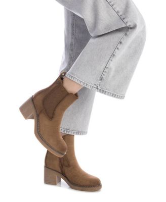 Women's Chelsea Suede Booties Refresh Collection By XTI