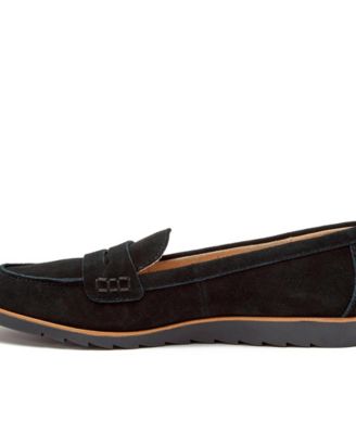 Women's Comfort Lug Sole Suede Loafers