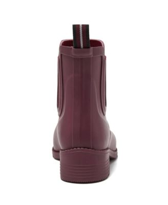 Women's Rubber Chelsea Rain Boots