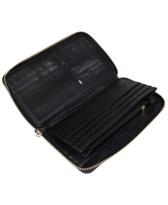 East/West Zip-Around Wallet