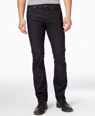Hugo Boss Men's Delaware Navy Blue Wash Jeans
