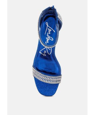 Womens Mejuri Rhinestones And Pearl Embellished Sandals