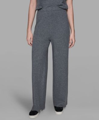 KARL LAGERFELD PARIS - Women's Embellished Pull-On Pants