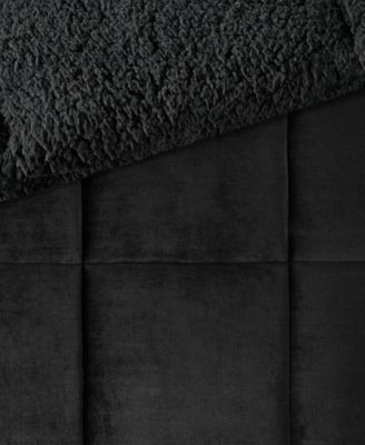 Alton Plush to Sherpa Down Alternative 4-Pc. Comforter Set, Full/Queen