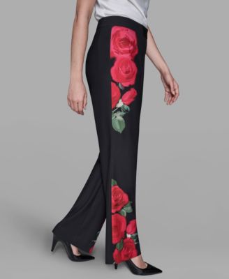 Women's Floral Print Pants