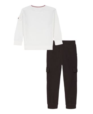 Boys' 2T-7 Long Sleeve Top and Joggers, 2-Piece Set