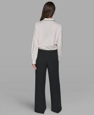 Women's Sparkle Collar Top