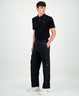 Men's Greco Regular-Fit Logo Cargo Pants